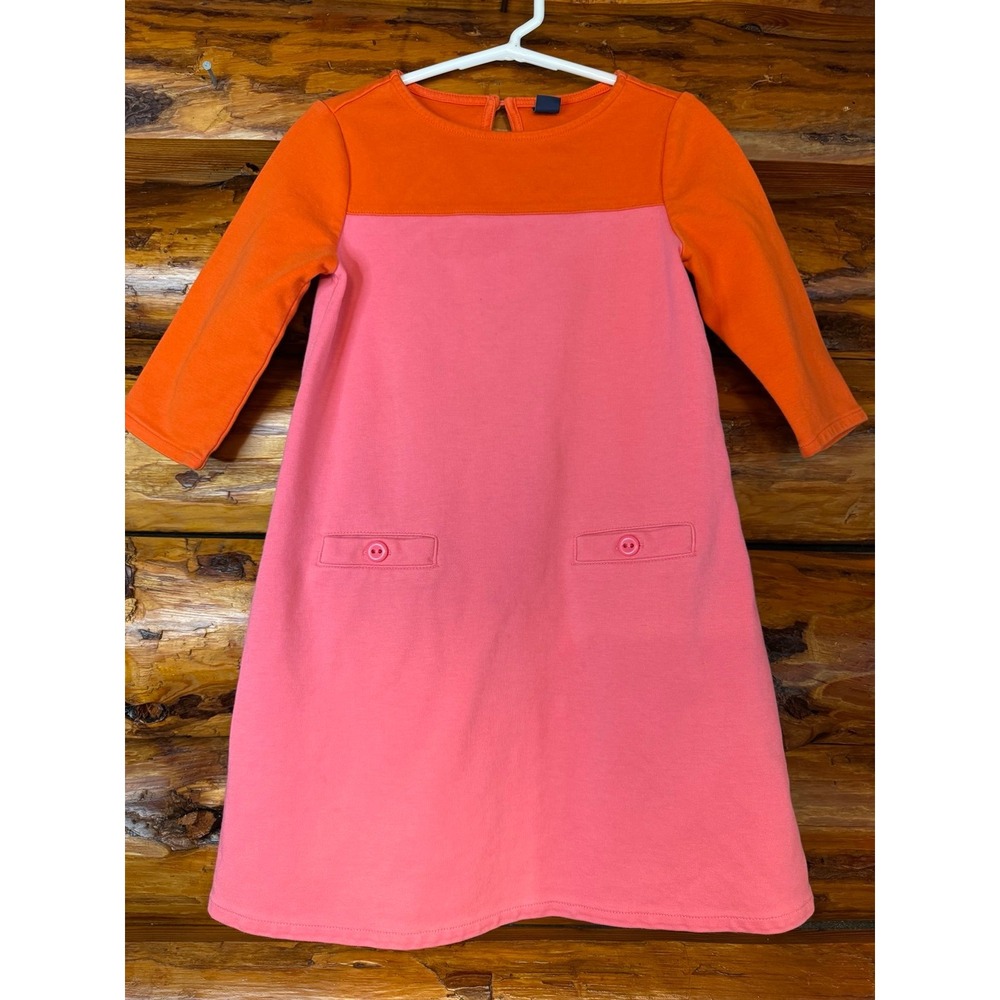 Baby Gap Hot Pink/Orange A-Lined Dress Size‎ 5